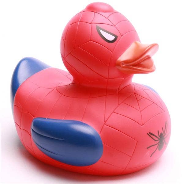 Duckshop - Wholesale Bath Toy - Baby - Superhero Rubber Duck Red-Blue XL - Rubber Duck4