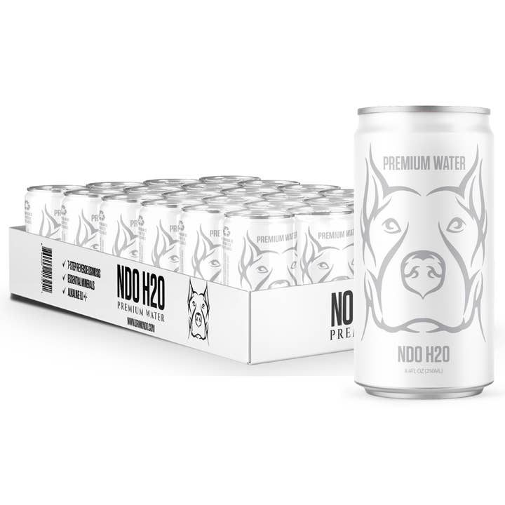 L&F Universal Goods - Wholesale Sparkling Water - No Days Off Still Water 24/8.4OZ Cans