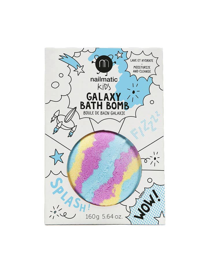 Bath Bomb for Kids GALAXY ORIGINAL Blue Yellow for wholesale by VICI Brands: Premier Design Kids Goods 🌍