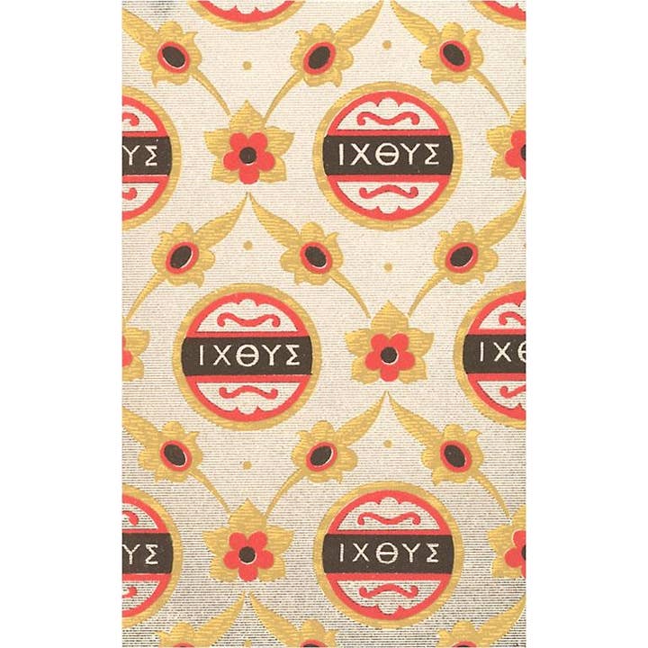 Postcard DA-124 ICHTHYS for wholesale by Found Image Press