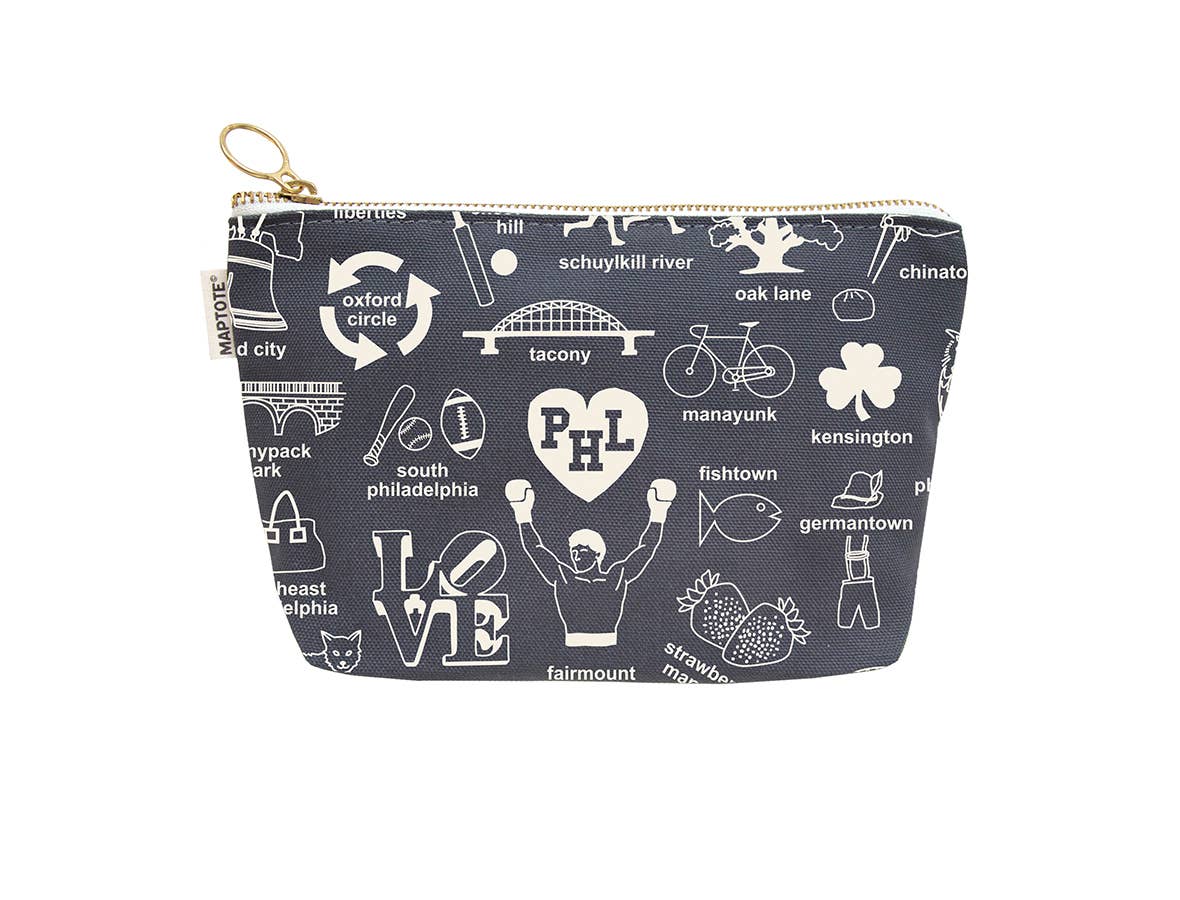 Maptote - Wholesale Pouch - Women's - Philadelphia Zipped Pouch1