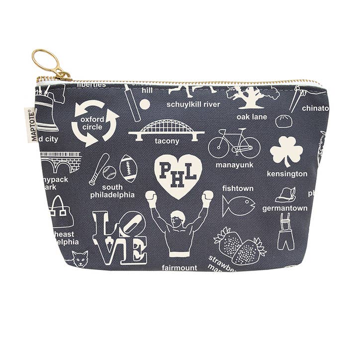 Maptote - Wholesale Pouch - Women's - Philadelphia Zipped Pouch1