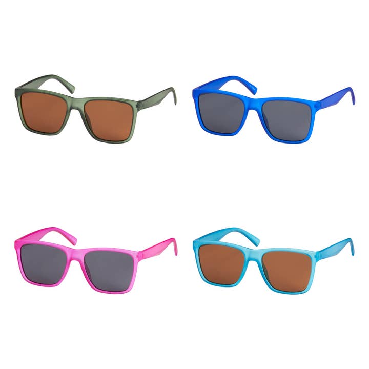 KFL1009 - BARN FLYTANDE POLARISERADE BLANDADE FÄRGER för wholesale av Blue Gem Sunglasses Inc