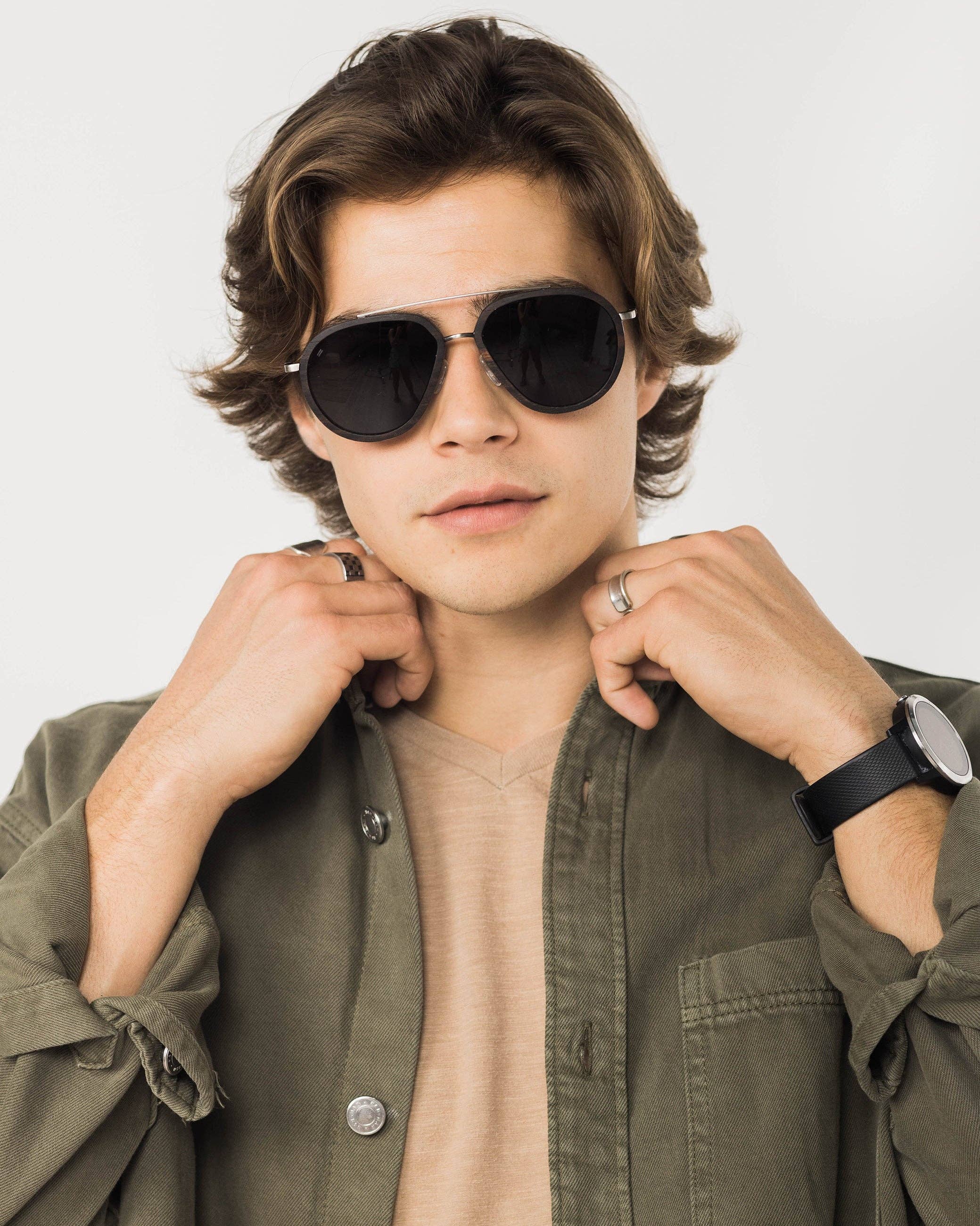 Tommy Owens - Wholesale Sunglasses - Unisex - Aventura - Metal & Wood Sunglasses2