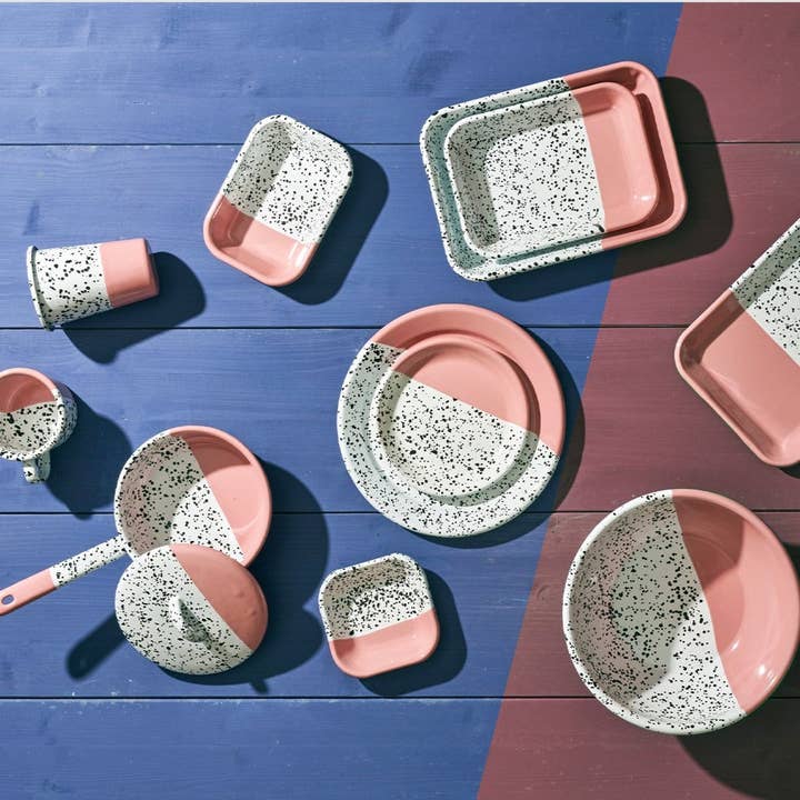 Darling Spring - Wholesale Dinner Plate - Enamel Rectangle Mezze Plate3