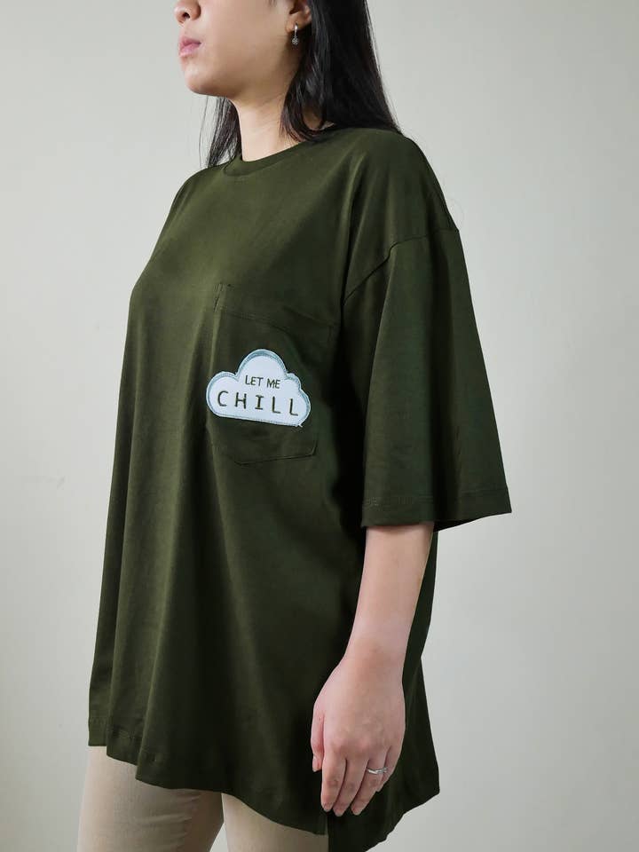 Chill - Oversized Tee for wholesale by SCARLETT-ADORA GALLERIA (All You Can Buy)