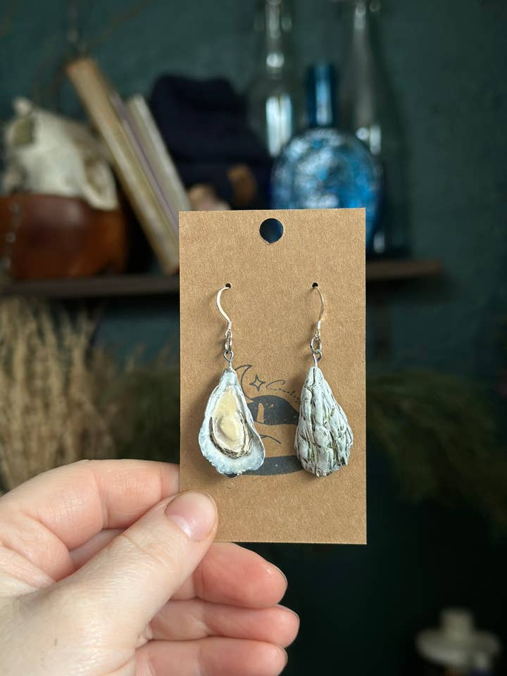 Oyster Earrings for wholesale by Courting the Wild