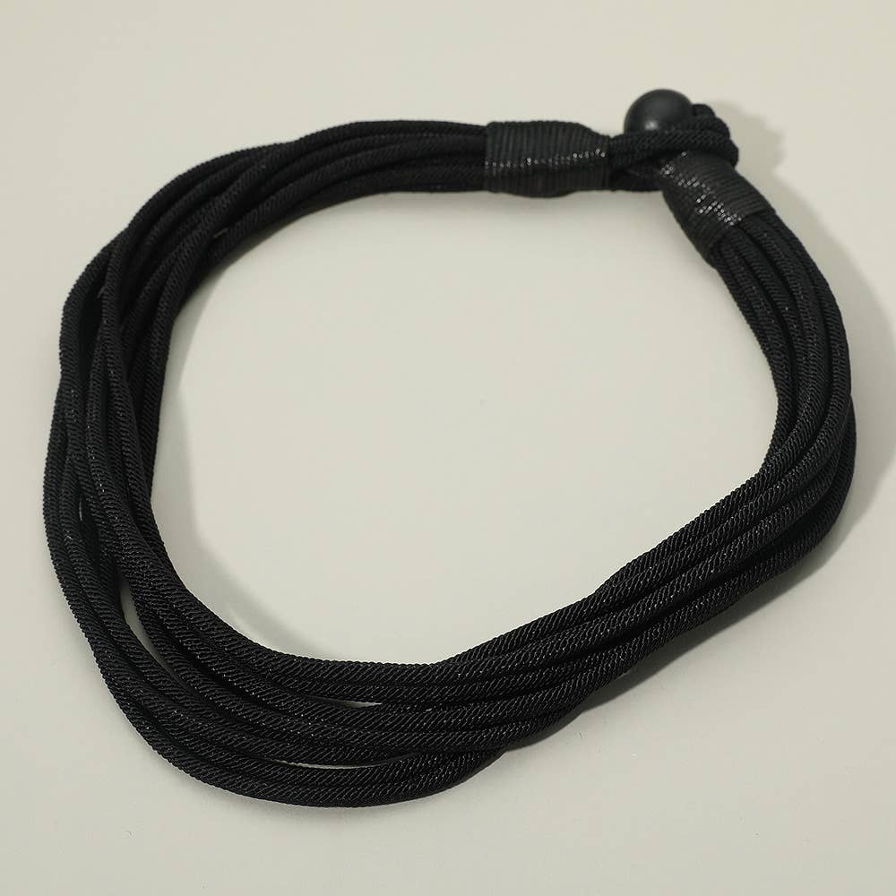 Sensibling Corp. - Vente Colliers tissés - Collier Cordon Multi-Brins Audacieux10