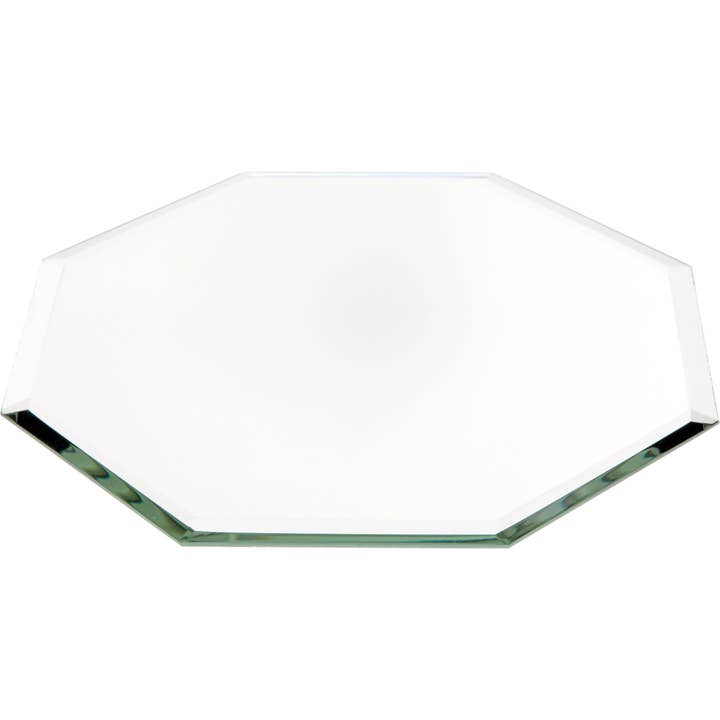 Bard's Octagon 3mm Beveled Glass Mirror, 6" x 6" for wholesale by Bard's