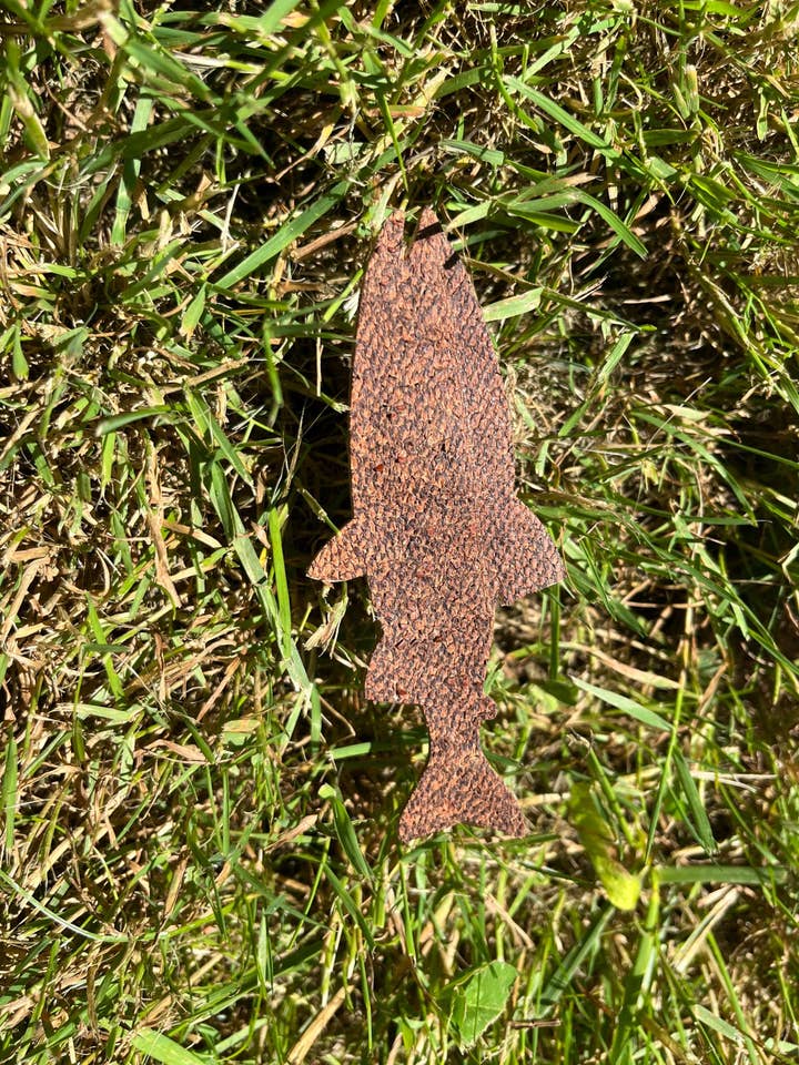 4.5in Salmon Fish Decal, Fish Lovers Gift for wholesale by The Reclaim Cooperative