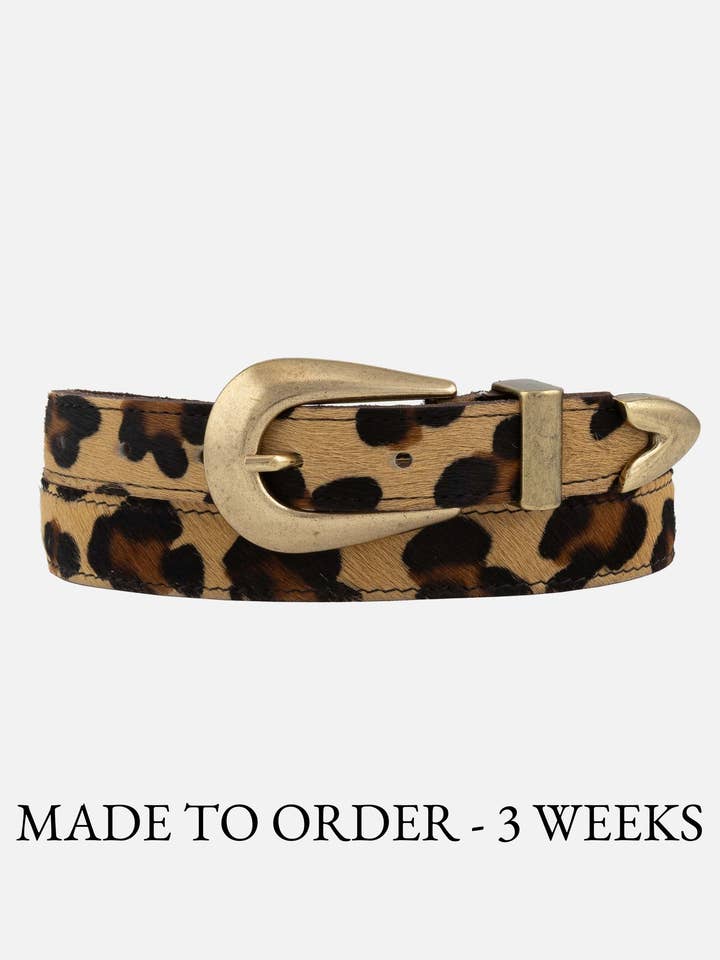 MADE TO ORDER Adrie | Skinny Leather Belt Women for wholesale by Amsterdam Heritage Leather Belts, Bags, Jackets & Apparel