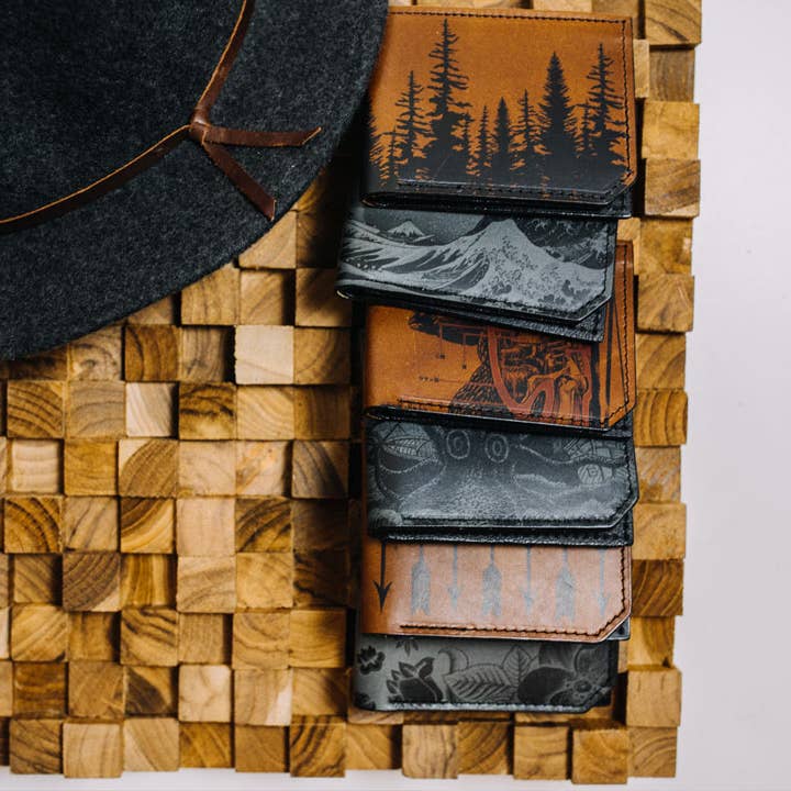 backerton - Wholesale Wallet - Men's - Mountains - Faire