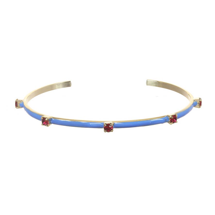 TOVA - Vente Bracelet manchette - Bracelet manchette Everly en laiton plaqué or clair13