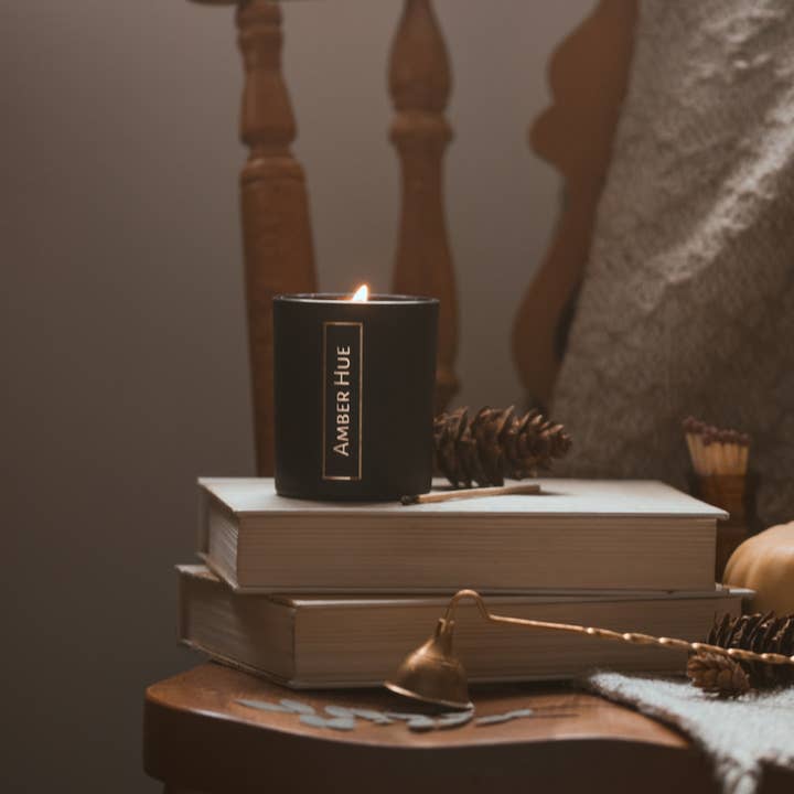 Amber Hue Candles - Wholesale Jar/Filled Candle - Deluxe Candle Collection (Branded or Private Label) 4