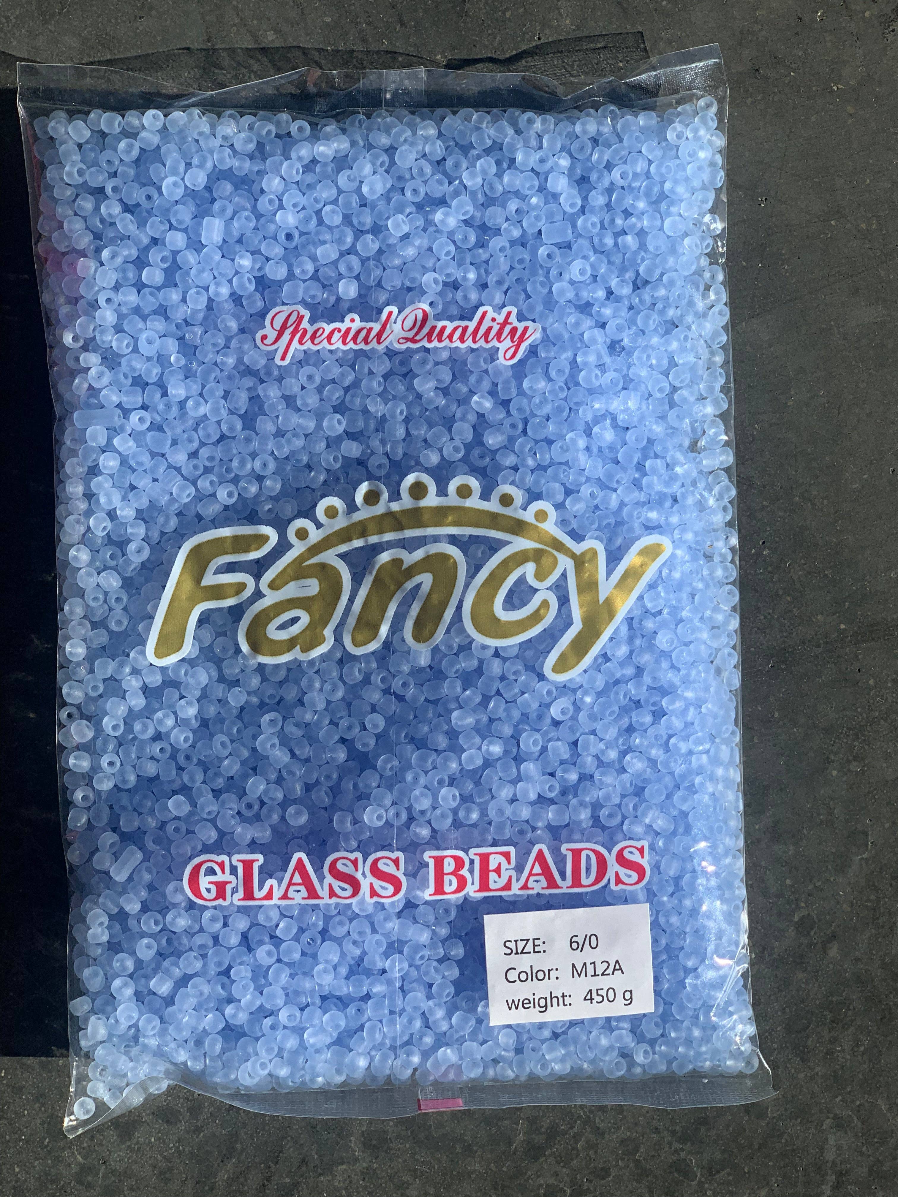 MaddieMayShop – Großhandel Perlen – 6/0 Glas-Racilperlen ~ 450 Gramm, ROCÉPERLEN LOSE19