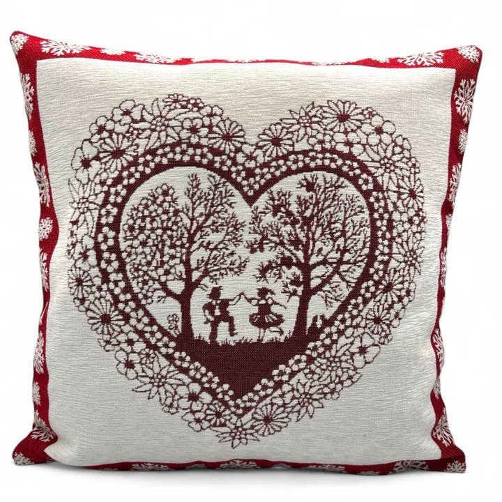 Hesta - Wholesale Throw pillow cover - MERIBEL C Cushion Cover Gobelin Jacquard & Chenille 45x45 cm
