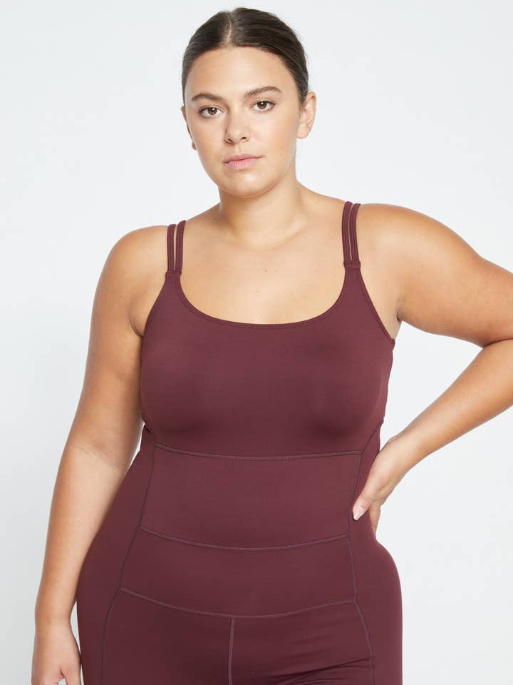 Next-to-Naked Bodysuit - Black Cherry for wholesale on Faire