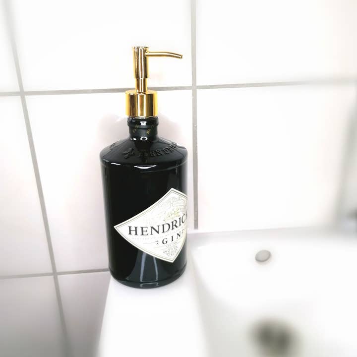 Charly Lux - Wholesale Soap Dispenser - Hendricks Gin Bottle Soap Dispenser2
