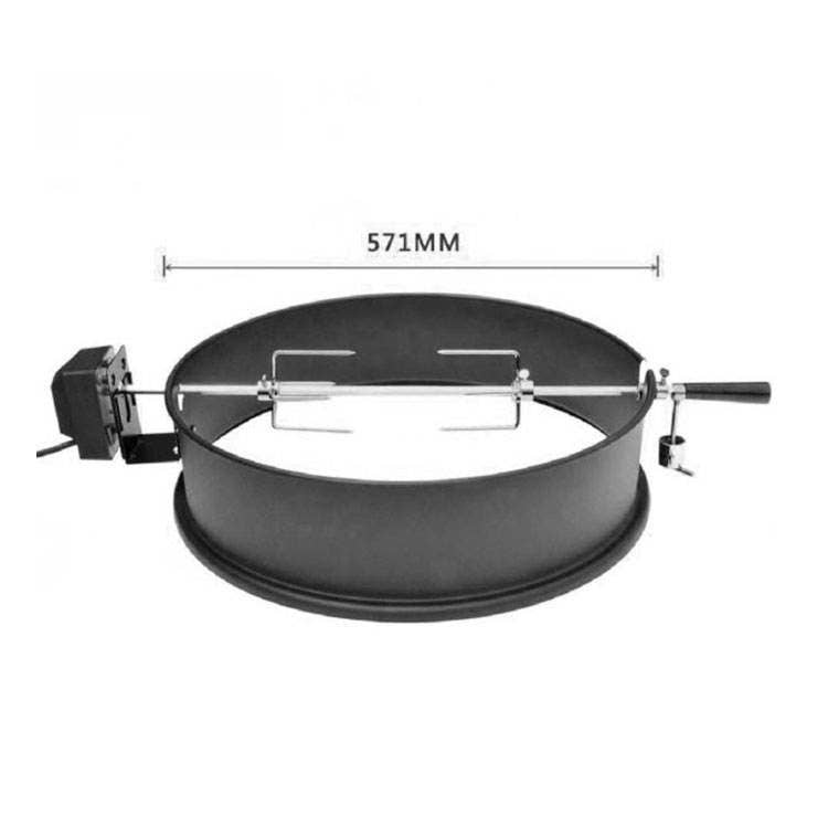 VIGOR - Wholesale Grillgereedschap voor buiten - 22 inch universele draagbare rotisserie - grillgereedschap voor buiten1