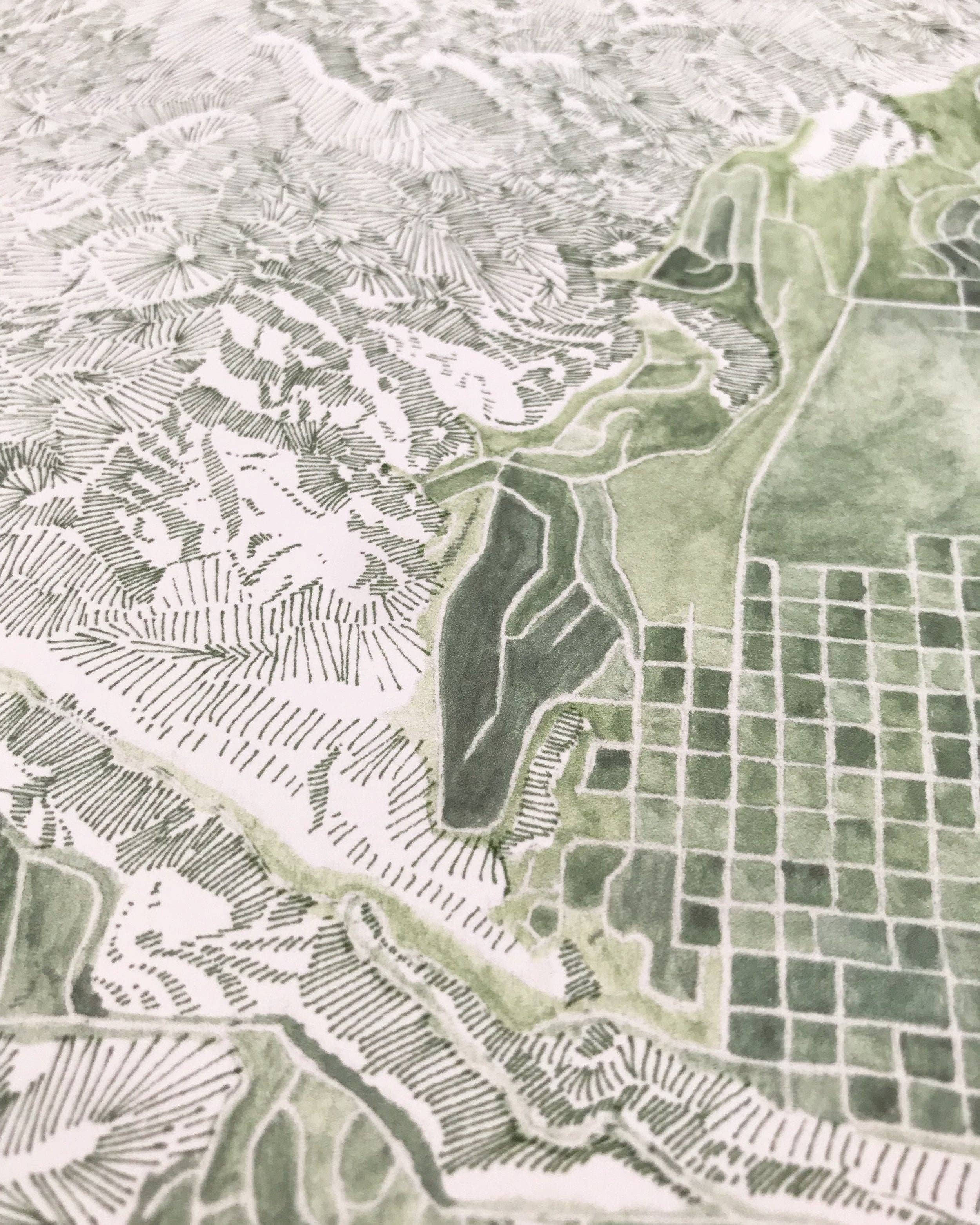 Turn-of-the-Centuries - Wholesale Postcard - SALT LAKE CITY Utah Map Postcard3