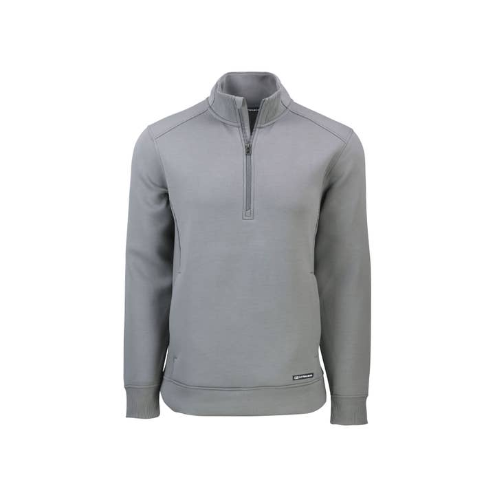 Cutter & Buck - Wholesale Sweatshirt - Men's - Cutter & Buck Roam Eco Recycled Quarter Zip Mens Pullover1