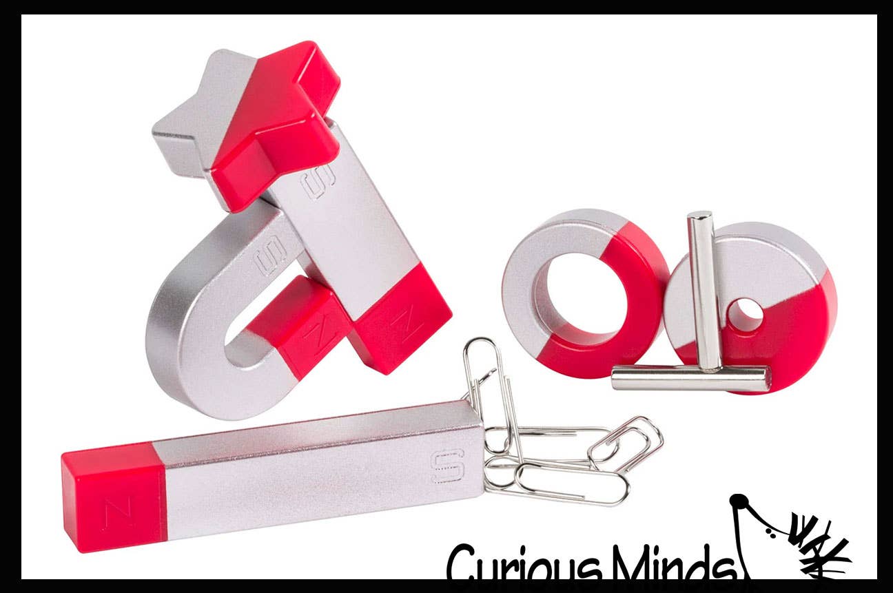 Curious Minds Toys - Wholesale Toy Set - Kids - Magnet Toy Set - Different Magnets - Magnetism Science Toy1