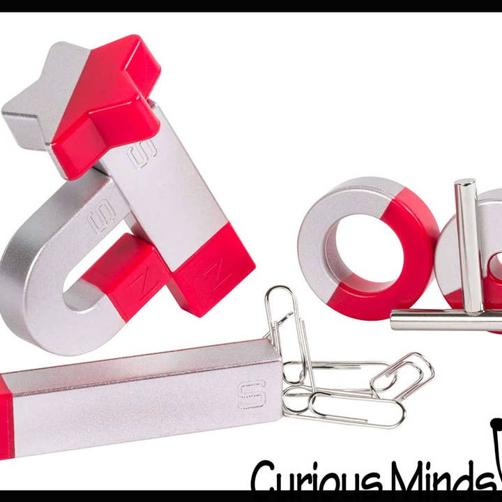 Curious Minds Toys – Großhandel Spielzeugset – Kinder – Magnet-Spielzeugset — Verschiedene Magnete — Magnetism Science Toy1