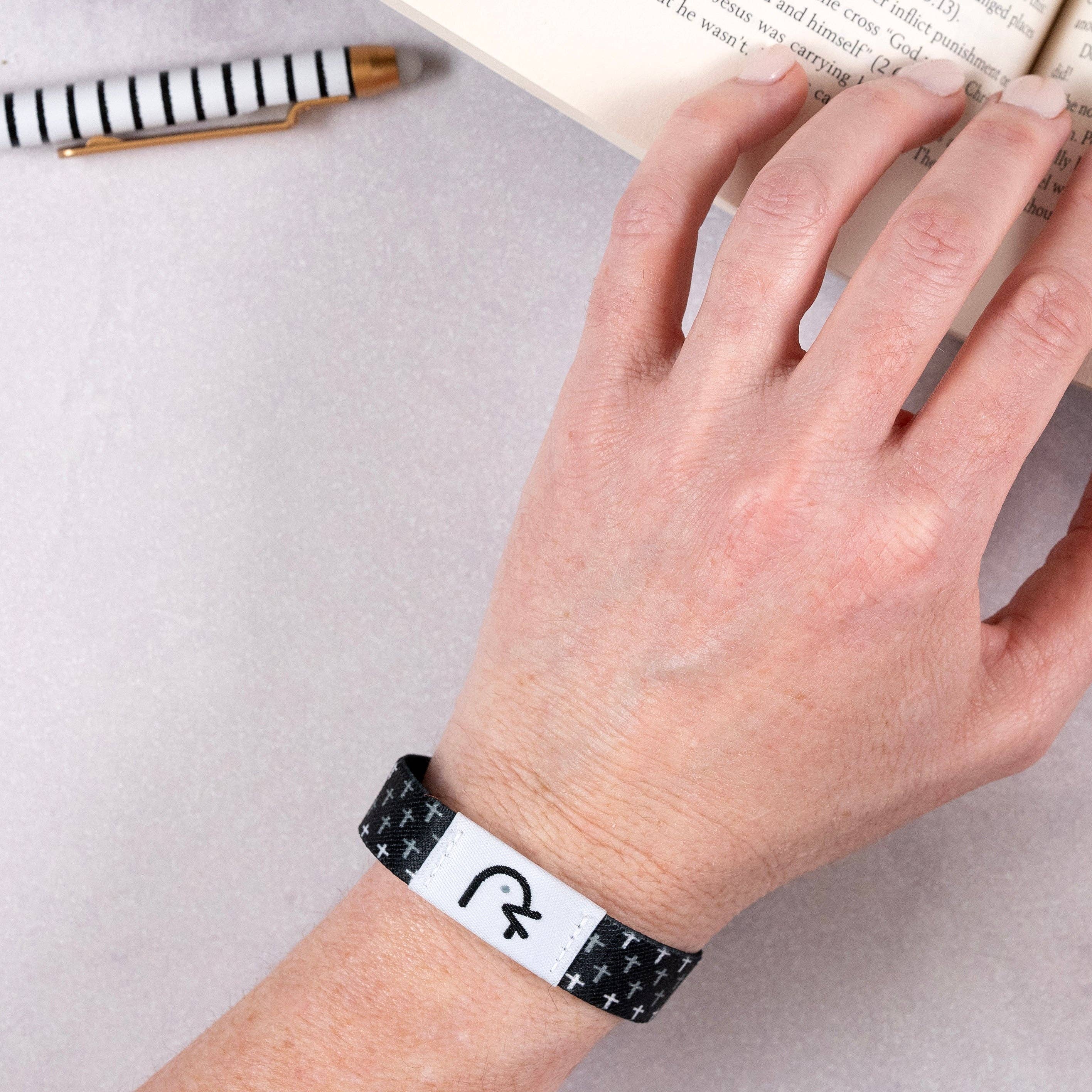 Yappy Apparel - Wholesale Woven/Braided Bracelet - Jesus Is King1