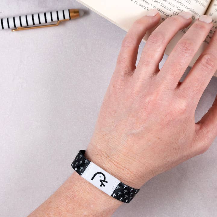 Yappy Apparel - Wholesale Woven/Braided Bracelet - Jesus Is King1