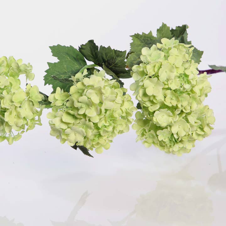 Mezu Silk Flowers - Wholesale Artificial Flowers - Artificial Pale Green Viburnum
