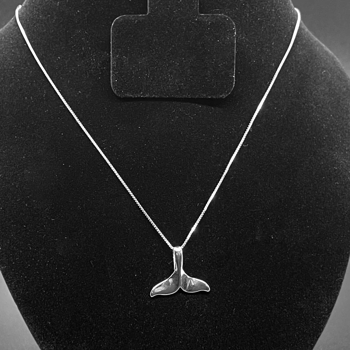 Blueyejewelry – wholesale Pendant/charm necklace – Whale Tail Necklace - 925 Sterling Silver Mermaid Pendant 7