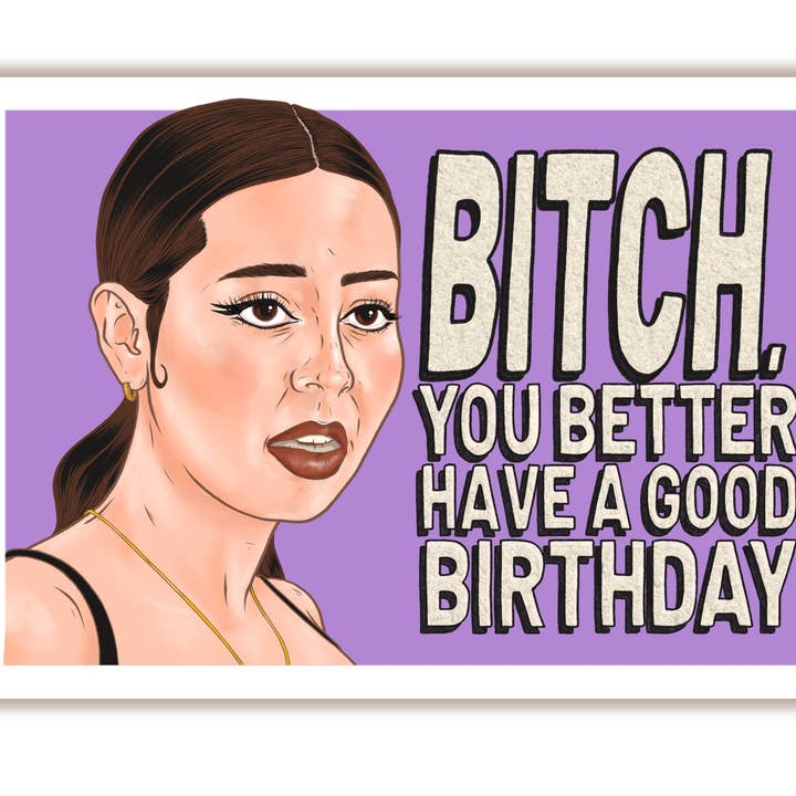 GoochDoods - Wholesale Birthday Card - Euphoria | Maddy | Alexa Demie | Birthday Card