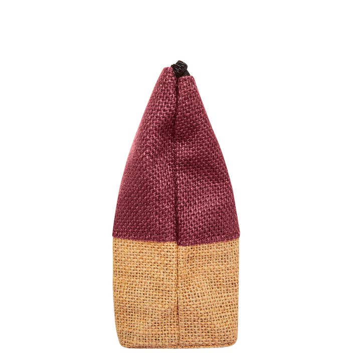 ecojutebags - Wholesale Make-up/cosmetic bag - Pack of 4 Jute Travel Pouches – Burlap Cosmetic Zipper Bags4