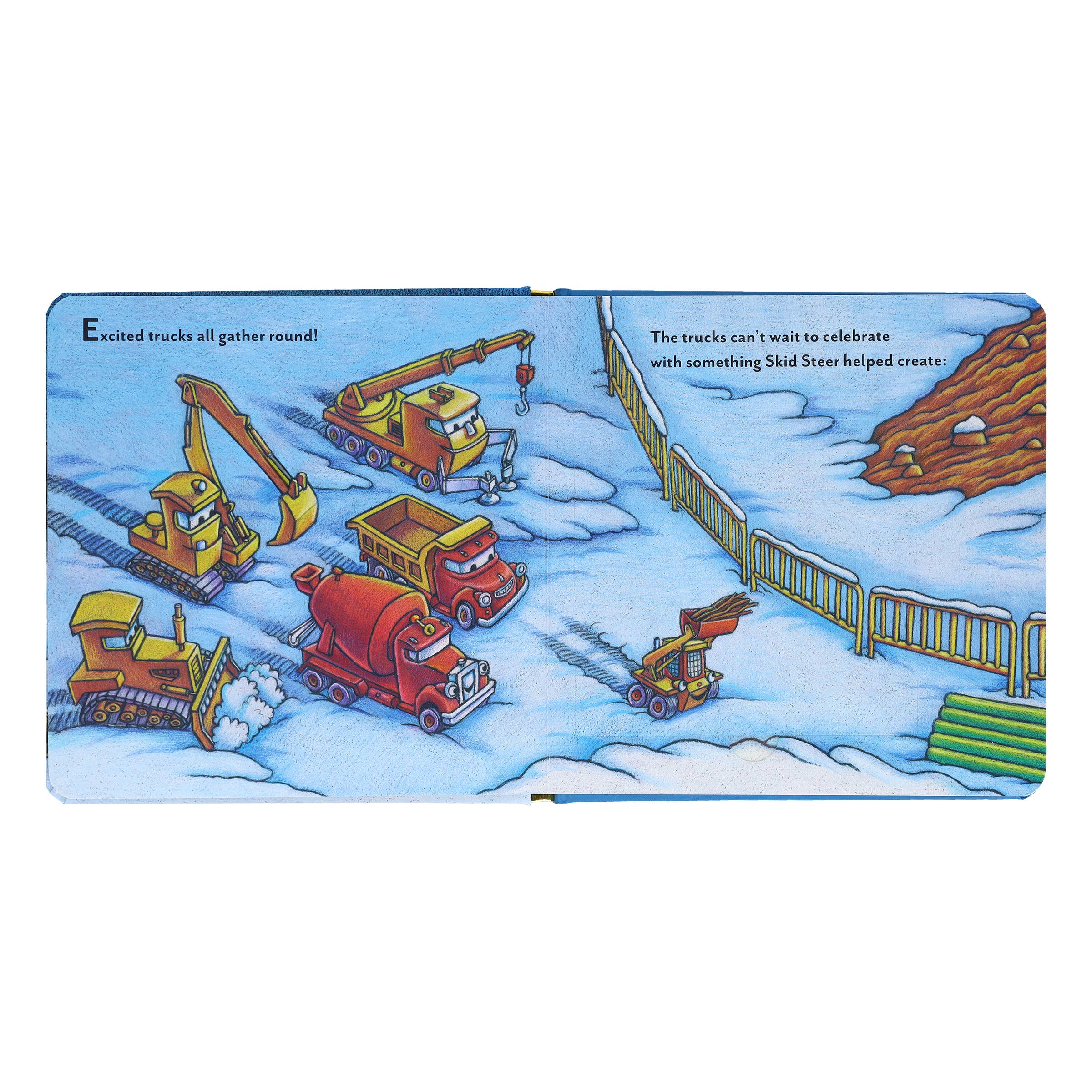 Chronicle Books - Wholesale Baby & Toddler Book (0-2) - Construction Site Hanukkah Lights8