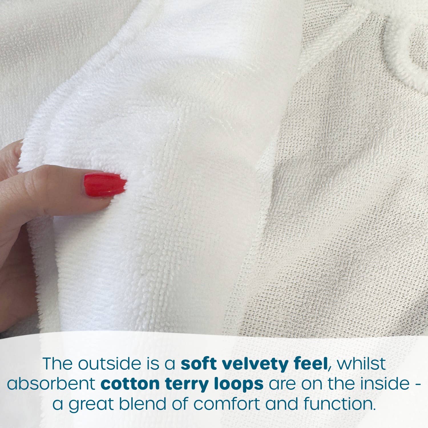 Allure Bath Fashions – Engroshandel Morgenkåbe - Unisex – Unisex badekåbe - Dobbeltstruktureret velour frotté morgenkåbe1