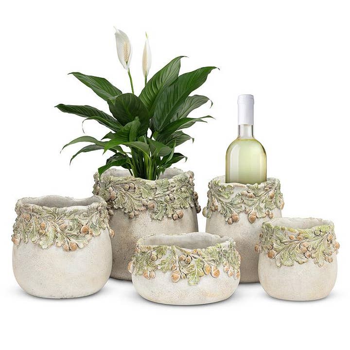 Abbott - Wholesale Vase - Oak Leaves & Acorns Vase/Cooler1