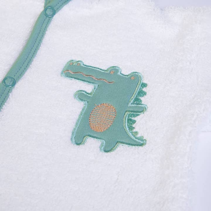 White green 16366 - Baby Bathrobe - SS 25 for wholesale on Faire2