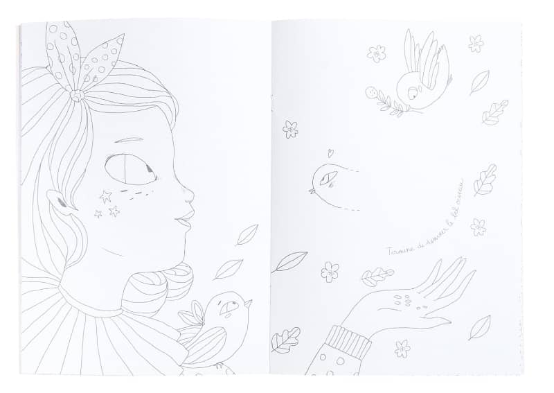 Speedy Monkey - Wholesale Coloring & Activity Book - Kids & Baby - Coloring Books The Parisiennes - Moulin Roty (Pack of 10)2