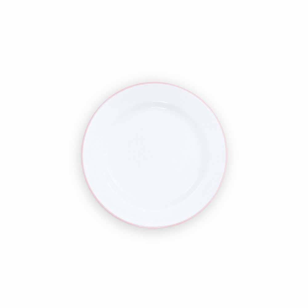 Crow Canyon Home – Engroshandel Salattallerken – Vintage Enamelware Flat Salat Plate4