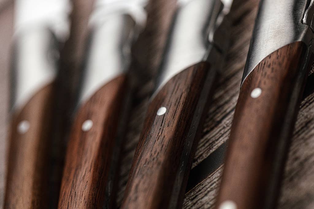 Laguiole du Monde - Wholesale Knife Set - Set of 6 Laguiole Du Monde Steakknives7