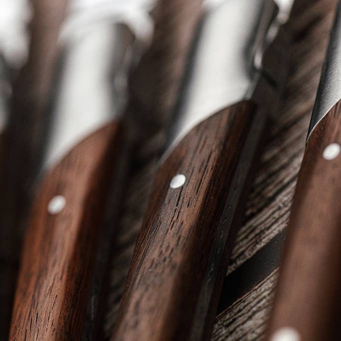 Laguiole du Monde - Wholesale Knife Set - Set of 6 Laguiole Du Monde Steakknives7