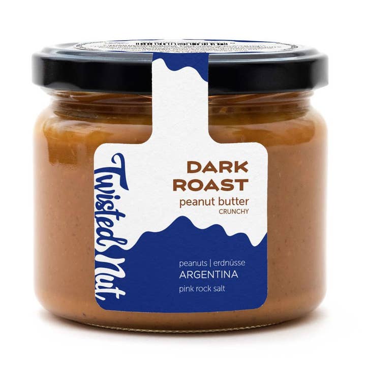 Dark Roast Peanut Butter for wholesale by Twisted Nut