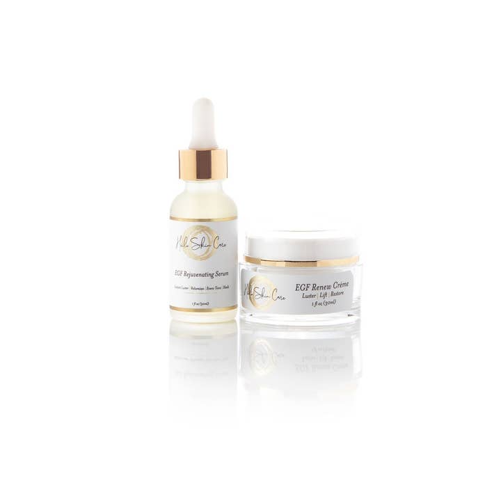 Heilo Skincare - Wholesale Facial Serum/Concentrate - EGF Combo - EGF Renew Creme & EGF Rejuvenating Serum (Save $5)4
