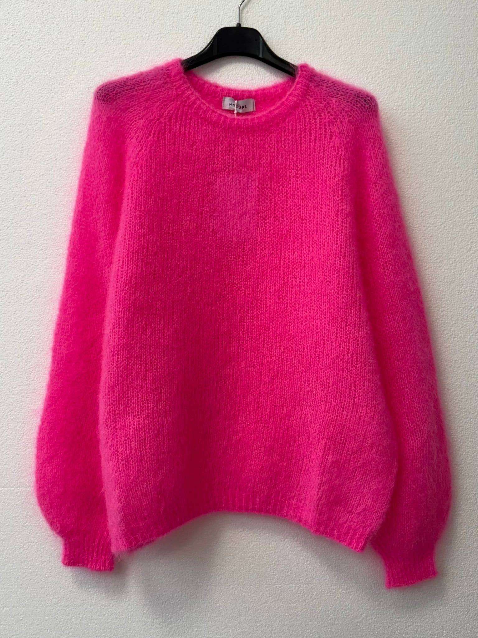 NOELINE – wholesale Knitted jumper – Women′s – 80% kid mohair sweater 301215