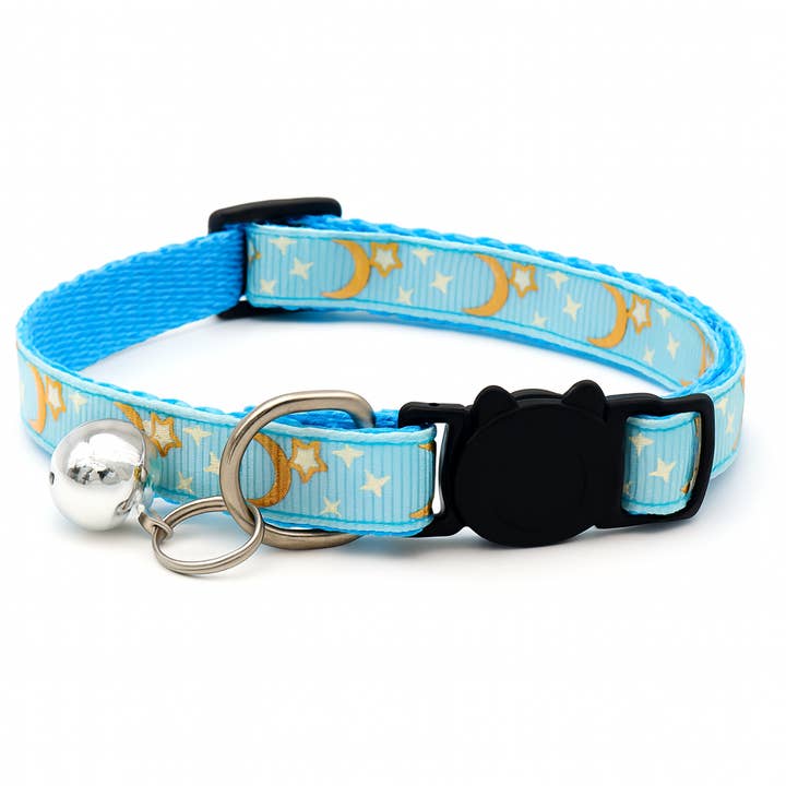 Colorful Pet Collar with Bell – Adjustable Dog & Cat Necklac for wholesale by Super Santa