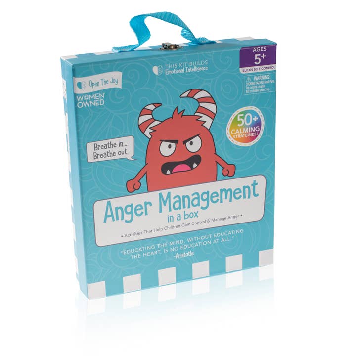 Open The Joy – wholesale DIY craft kit – Child – Colorful Anger Management Box