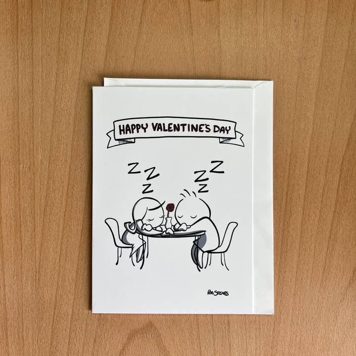 Mon Valentin endormi pour la vente par Rob Stears Illustration