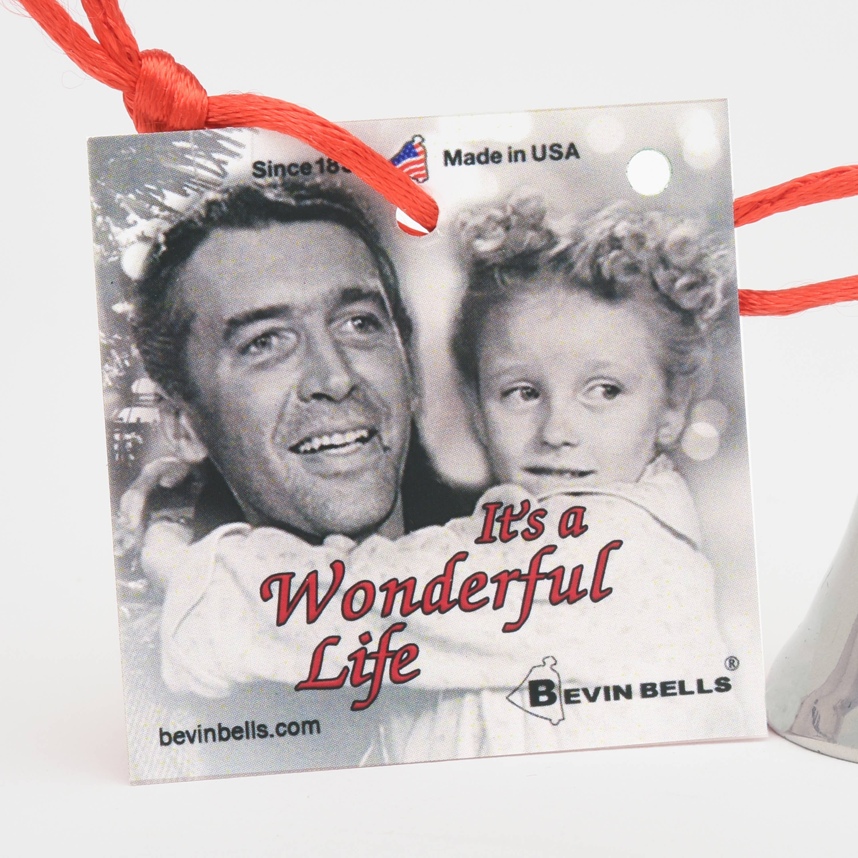 Bevin Bells - Wholesale Ornament - It's a Wonderful Life small Ornament Bell5