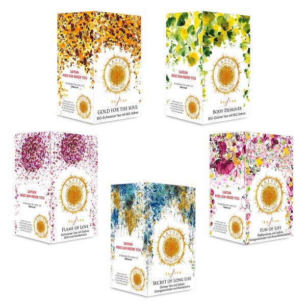 SAFSUN Safrantee - Wholesale Loose Tea - Gift box package 82