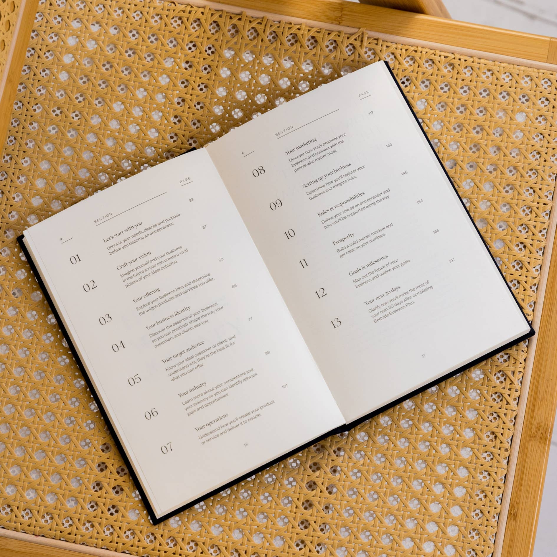 Bedside Business Plan - Wholesale Journal/Diary - Bedside Business Plan - Guided Journal & Gift2